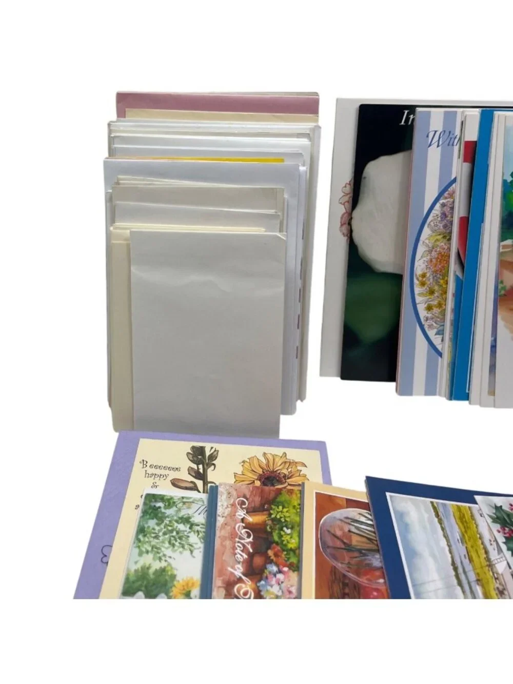 Assorted Greeting Cards Bundle For Various Occasions - Birthday Get Well Thank Y